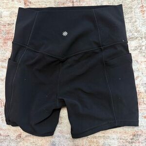 Athleta Black Bike Shorts